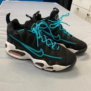 Nike air griffey max black and turquoise size 7 men's